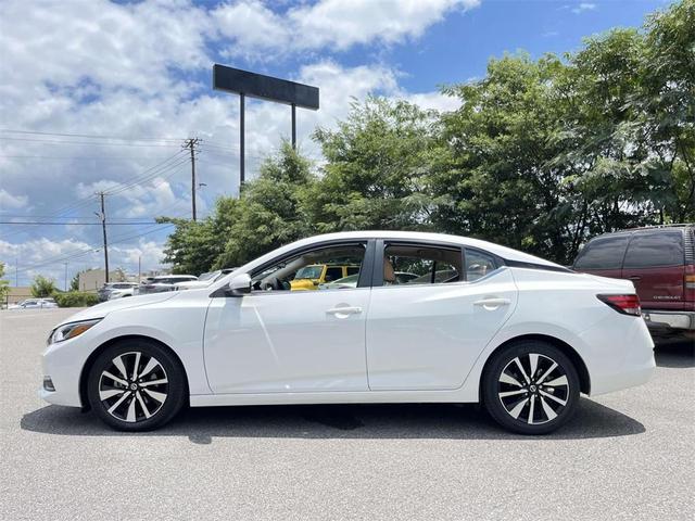 Photo of 2023 Aspen White Nissan Sentra
