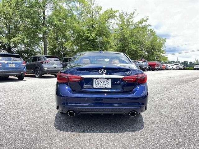 Photo of 2024 Grand Blue INFINITI Q50