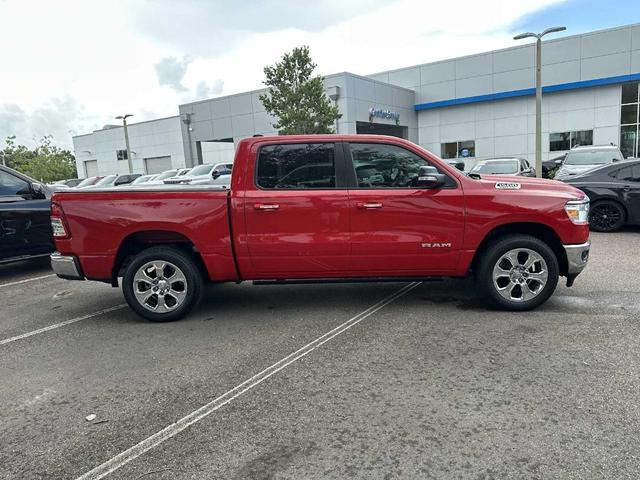 Photo of 2020 Flame Red Clearcoat RAM 1500