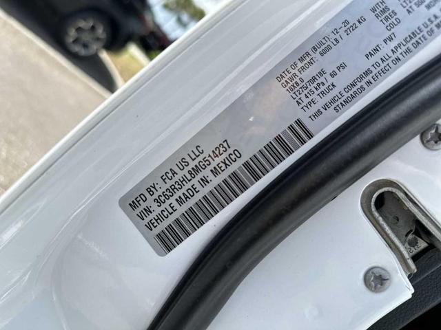 Photo of 2021 Bright White Clearcoat RAM 3500