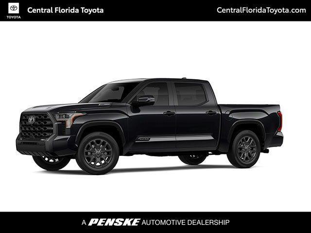 Photo of 2025 Midnight Black Metallic Toyota Tundra Hybrid