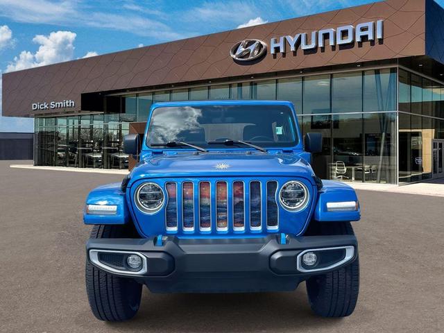 Photo of 2022 Hydro Blue Pearl Jeep Wrangler Unlimited 4xe