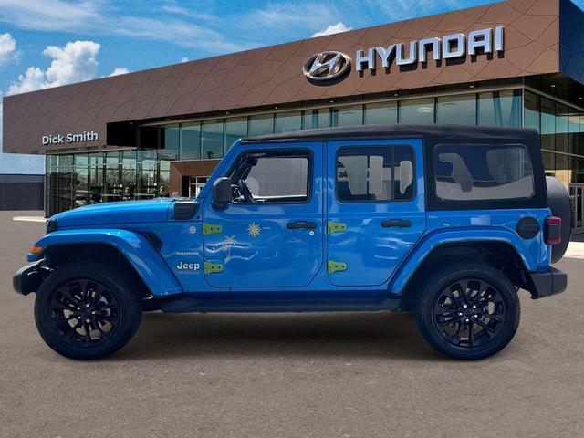 Photo of 2022 Hydro Blue Pearl Jeep Wrangler Unlimited 4xe