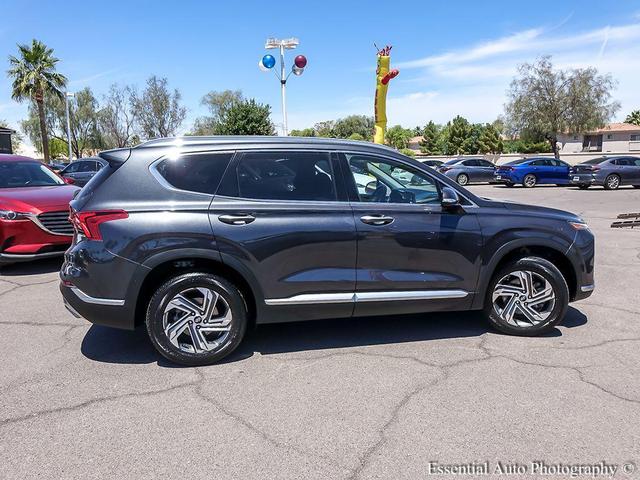 Photo of 2021 Portofino Gray Hyundai SANTA FE