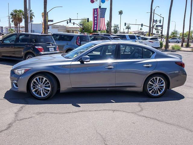 Photo of 2021 Graphite Shadow INFINITI Q50