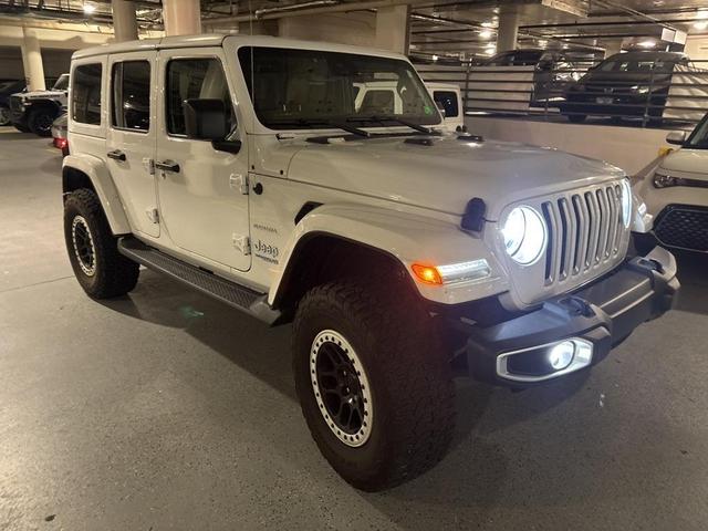 Photo of 2021 Bright White Clearcoat Jeep Wrangler Unlimited 4xe