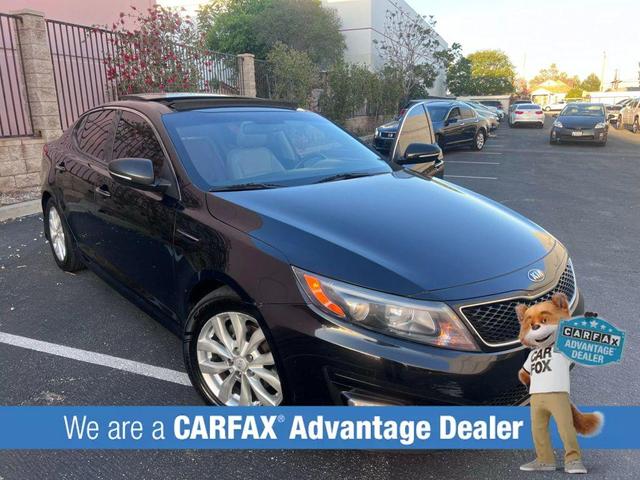 Photo of 2015 Ebony Black Kia Optima