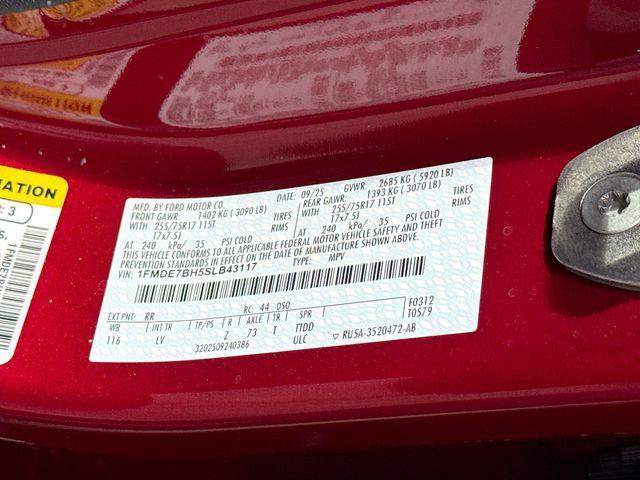 Photo of 2025 Ruby Red Ford Bronco