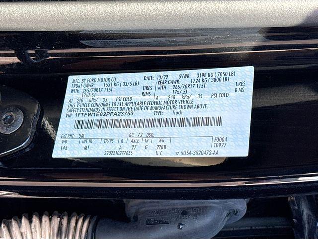Photo of 2023 Agate Black Metallic Ford F-150