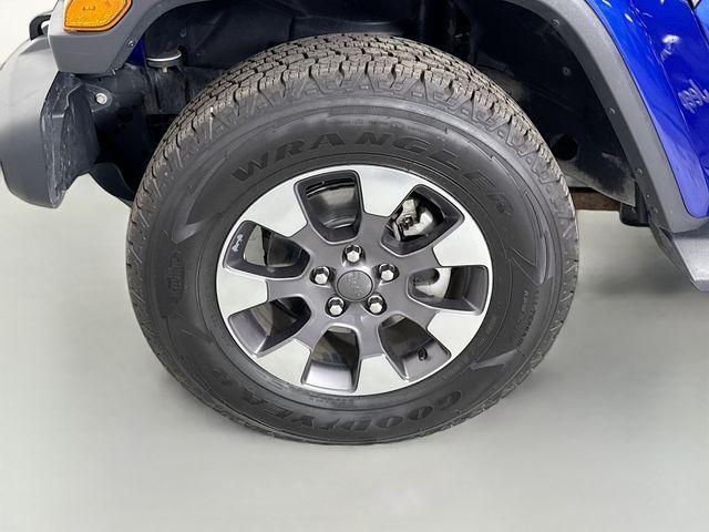 Photo of 2018 Ocean Blue Metallic Jeep Wrangler Unlimited