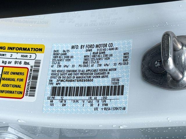 Photo of 2025 Oxford White Ford Bronco Sport