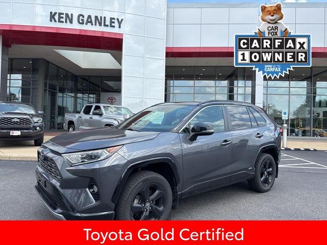 Photo of 2019 Magnetic Gray Metallic w/Black Roof Toyota RAV4 Hybrid