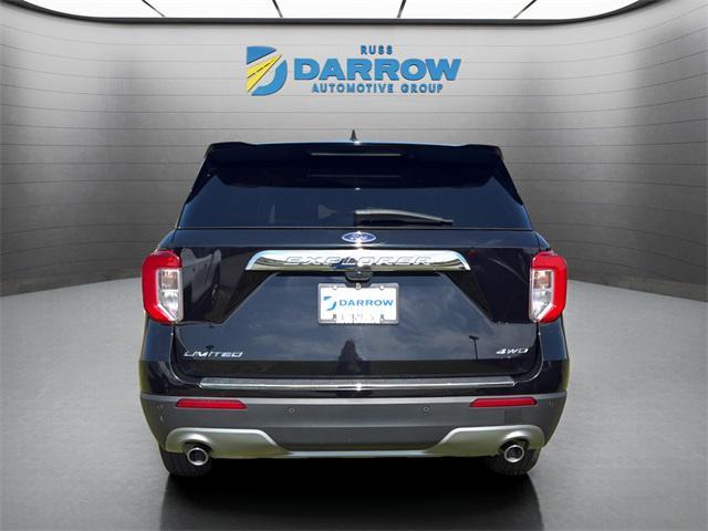 Photo of 2022 Agate Black Metallic Ford Explorer