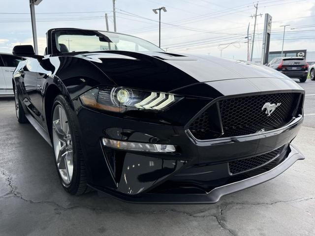 Photo of 2021 Shadow Black Ford Mustang