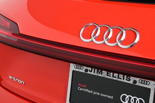 Photo of 2022 Red Metallic Audi e-tron