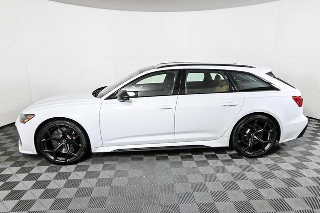 Photo of 2025 Glacier White Metallic Audi RS 6 Avant
