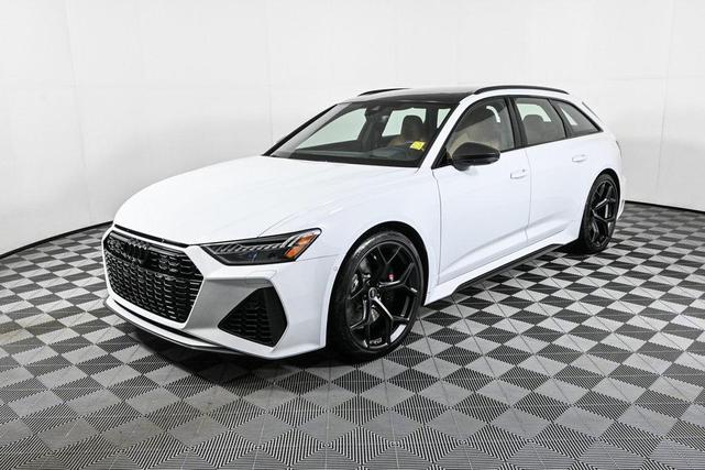 Photo of 2025 Glacier White Metallic Audi RS 6 Avant