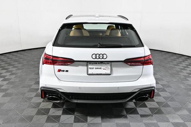 Photo of 2025 Glacier White Metallic Audi RS 6 Avant