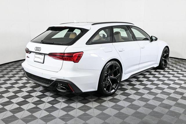 Photo of 2025 Glacier White Metallic Audi RS 6 Avant