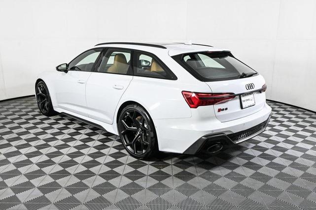 Photo of 2025 Glacier White Metallic Audi RS 6 Avant