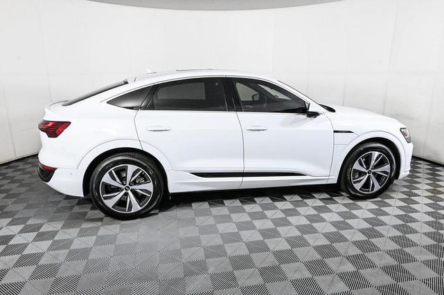 Photo of 2024 Glacier White Metallic Audi Q8 e-tron