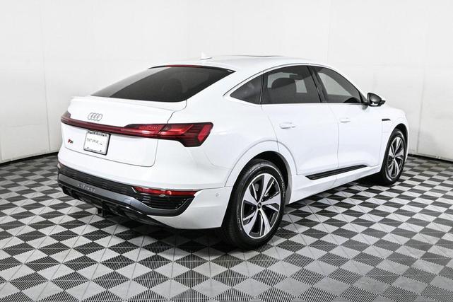 Photo of 2024 Glacier White Metallic Audi Q8 e-tron