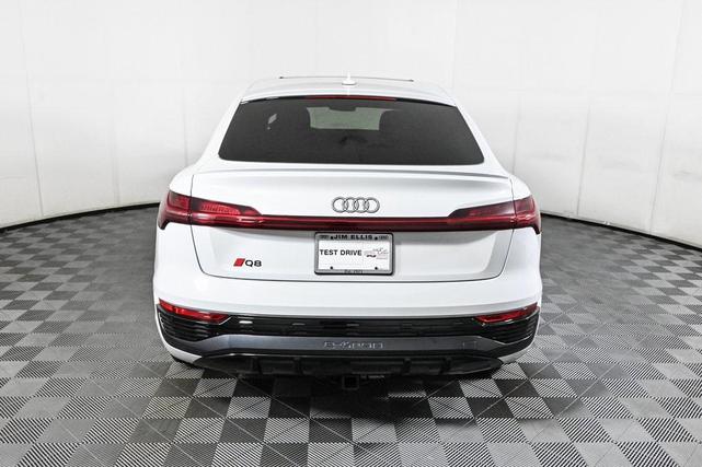 Photo of 2024 Glacier White Metallic Audi Q8 e-tron
