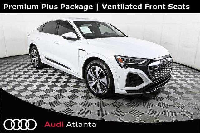 Photo of 2024 Glacier White Metallic Audi Q8 e-tron