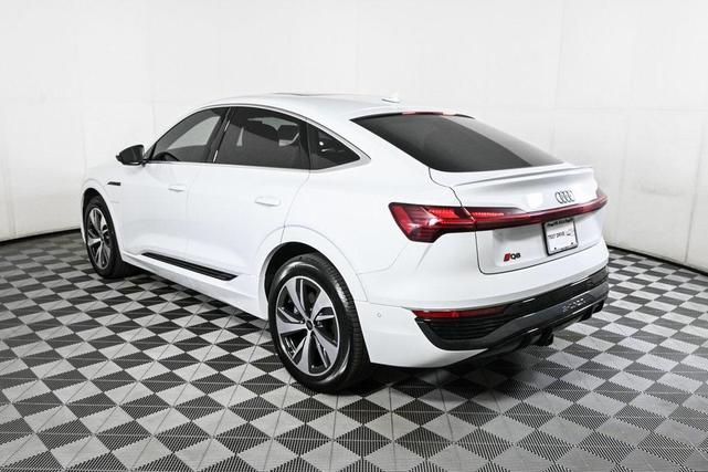 Photo of 2024 Glacier White Metallic Audi Q8 e-tron