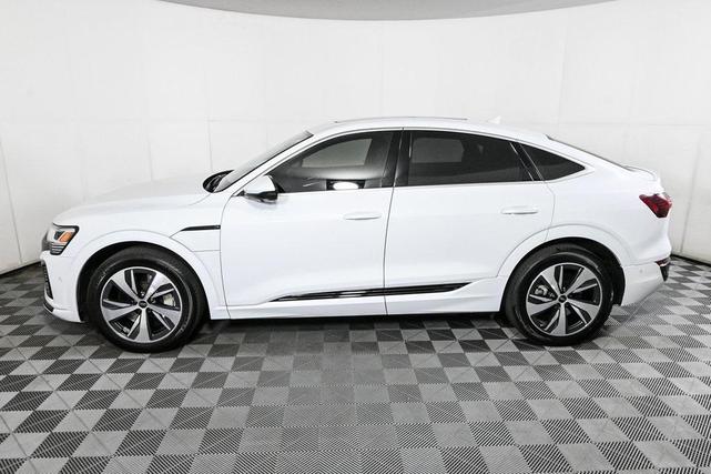 Photo of 2024 Glacier White Metallic Audi Q8 e-tron