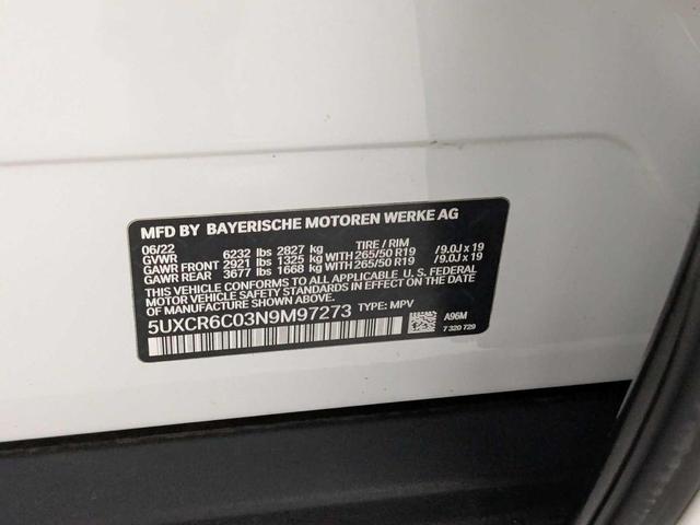 Photo of 2022 Mineral White Metallic BMW X5