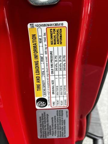 Photo of 2017 Red Hot Chevrolet Colorado