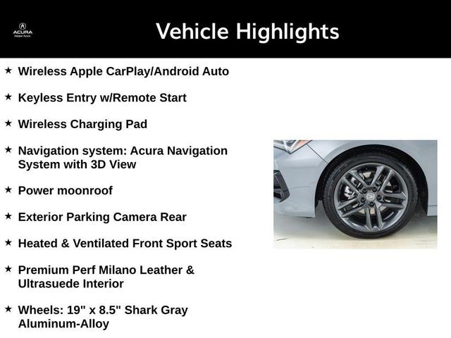 Photo of 2025 Urban Gray Pearl Acura TLX