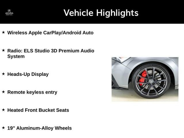 Photo of 2024 Liquid Carbon Metallic Acura Integra