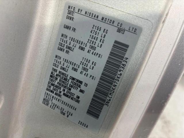 Photo of 2013 Silver Nissan NV200