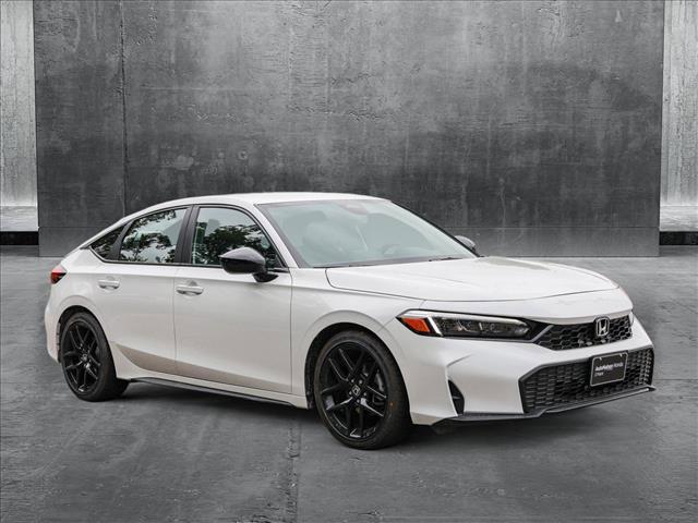 Photo of 2025 Platinum White Pearl Honda Civic