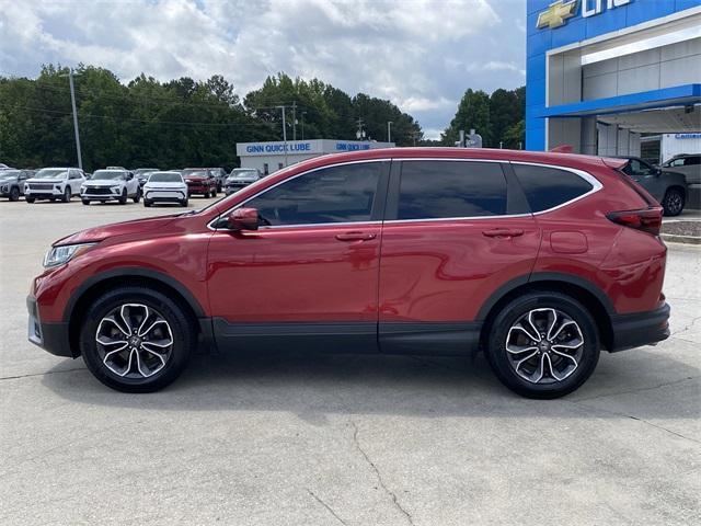 Photo of 2021 Burgundy Honda CR-V