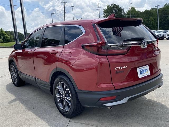 Photo of 2021 Burgundy Honda CR-V