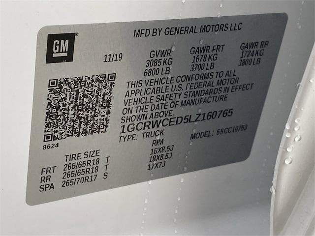 Photo of 2020 Summit White Chevrolet Silverado 1500