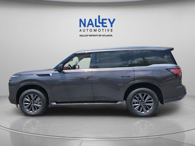 Photo of 2025 Anthracite Gray INFINITI QX80
