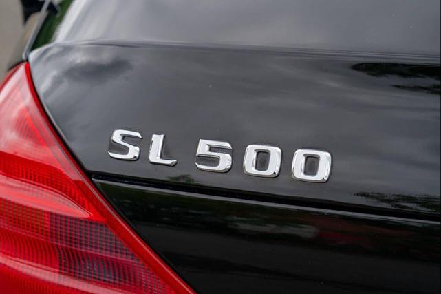 Photo of 2003 Black Mercedes-Benz SL-Class
