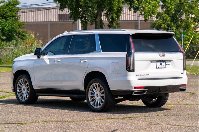 Photo of 2022 Crystal White Tricoat Cadillac Escalade