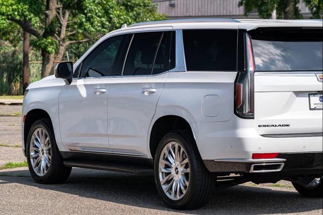 Photo of 2022 Crystal White Tricoat Cadillac Escalade