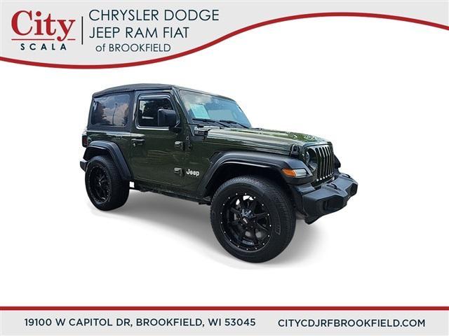 Photo of 2021 Sarge Green Clearcoat Jeep Wrangler