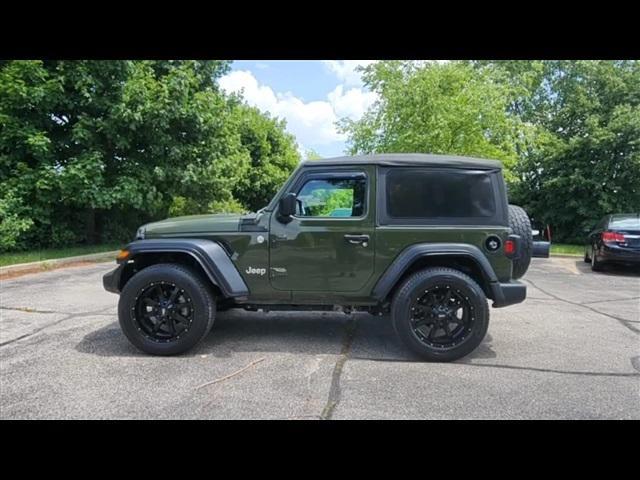 Photo of 2021 Sarge Green Clearcoat Jeep Wrangler