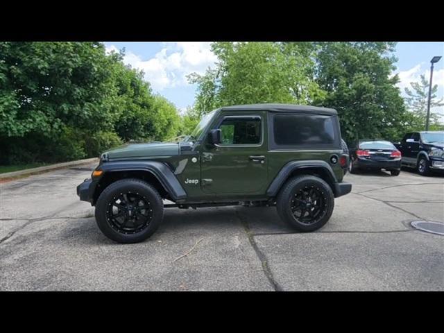 Photo of 2021 Sarge Green Clearcoat Jeep Wrangler