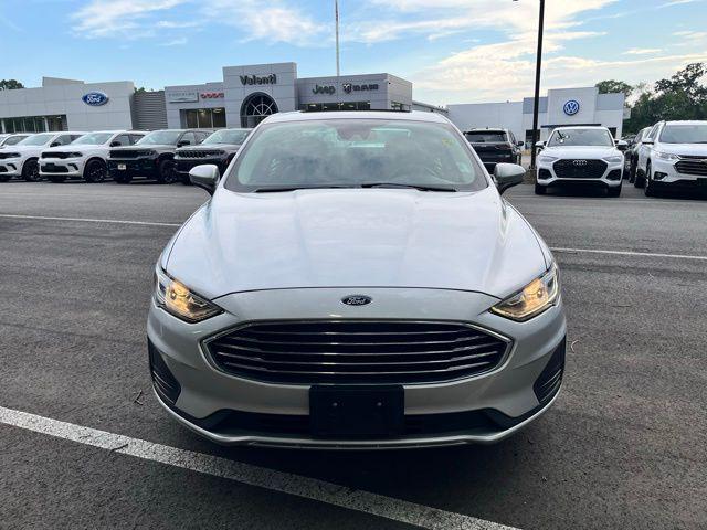 Photo of 2019 Ingot Silver Ford Fusion Hybrid