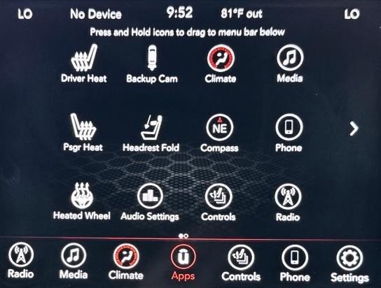 Photo of 2022 White Knuckle Clearcoat Dodge Durango
