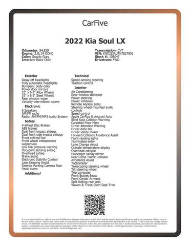Photo of 2022 Gravity Gray Kia Soul