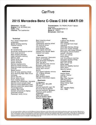 Photo of 2015 Steel Gray Metallic Mercedes-Benz C-Class